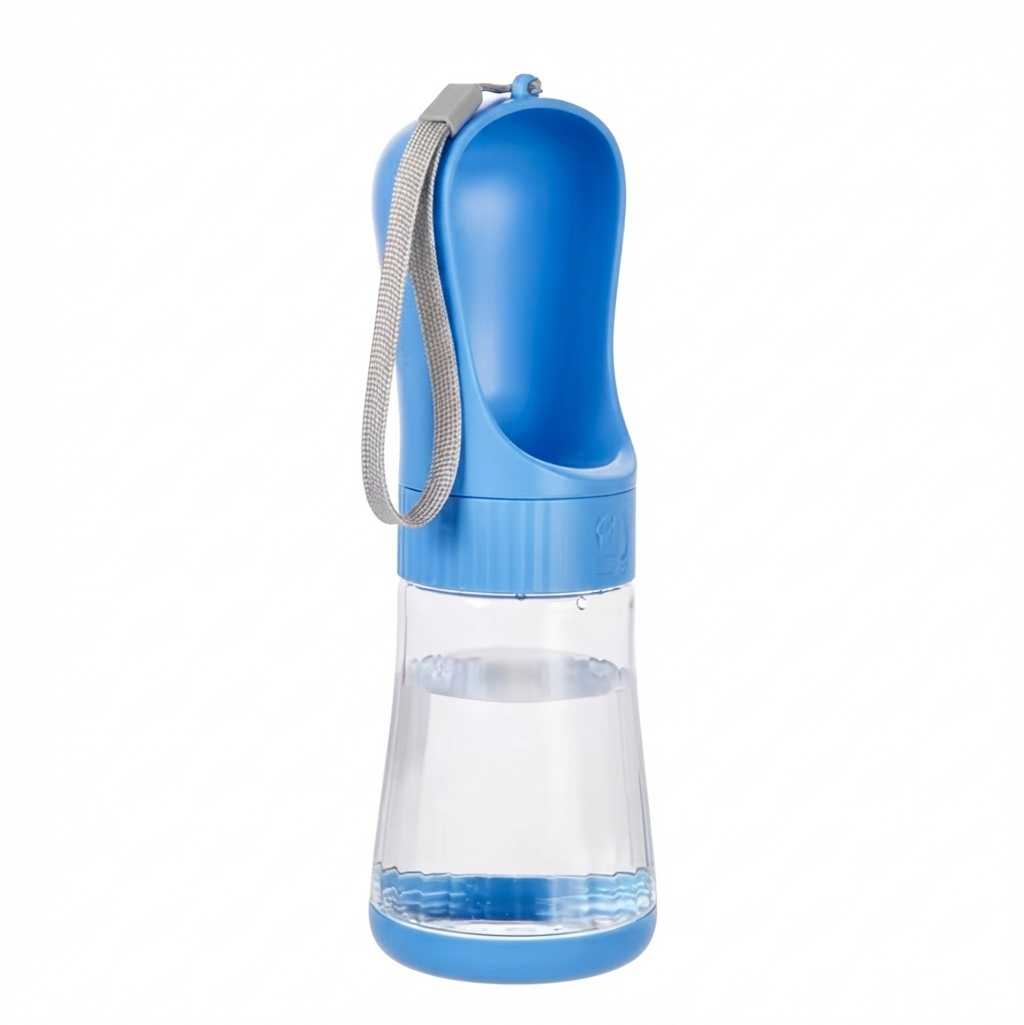 Bouteille d'eau portable pour chien et chat – Étanche, idéale pour les balades