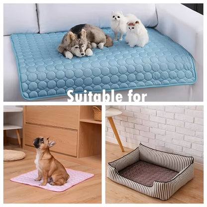 Tapis Rafraîchissant pour Chien et Chat – Gel Glacé, 6 Tailles