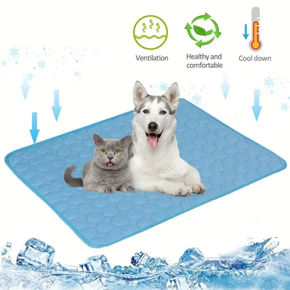 Tapis Rafraîchissant pour Chien et Chat – Gel Glacé, 6 Tailles